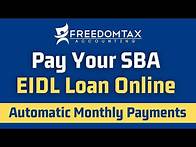 Video thumbnail for How To Pay The SBA EIDL Loan Online With Automatic Recurring Payments