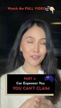 Video thumbnail for Car Expenses: What You CANNOT CLAIM as Tax Deductions