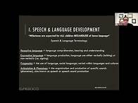 Video thumbnail for EHS Best Practice: Speech & Language Developmental Milestones