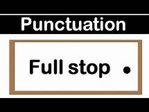 Video thumbnail for FULL STOP | How to use punctuation correctly