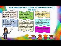 Video thumbnail for ARTS GRADE 4 Q4-WEEK 3 Ang Pagtitina-tali (tie-dyeing)
