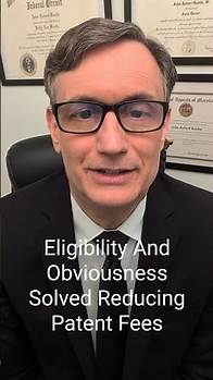 Video thumbnail for IP Minute April 1, 2025 - Eligibility and obviousness solved, reducing patent fees