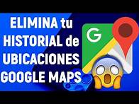 Video thumbnail for Como ELIMINAR TU HISTORIAL DE UBICACIONES de GOOGLE MAPS