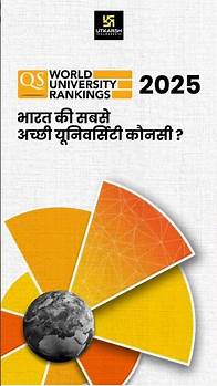 Video thumbnail for Top Universities in India – QS Sustainability Ranking 2025! #shorts | Shubham Sir