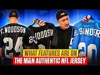 Video thumbnail for WHAT FEATURES ARE ON THE MITCHELL & NESS AUTHENTIC NFL JERSEY??
