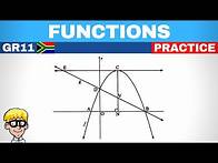 Video thumbnail for Functions grade 11: Practice