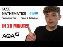 Video thumbnail for GCSE Maths AQA Paper 3 Foundation in 20 Minutes! | How to get a Grade 5