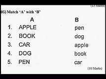 Video thumbnail for Grade 2 English Exam Paper Try out!