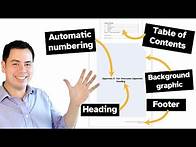Video thumbnail for How to REALLY add an appendix to a Word document | Professional Report Guides