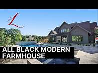 Video thumbnail for ALL BLACK MODERN FARMHOUSE by Linnane Homes in Charlotte, North Carolina