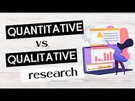 Video thumbnail for QUANTITATIVE vs QUALITATIVE RESEARCH explained: differences, and when to use each