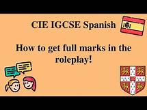 Video thumbnail for How to smash the roleplay in IGCSE Spanish!