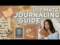 Video thumbnail for the best method for journaling ✨ 2025 goals + habit tracking made easy