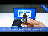 Video thumbnail for How to Install Windows 10 From USB Flash Drive! (Complete Tutorial)