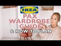 Video thumbnail for IKEA PAX WARDROBE GUIDE & HOW TO PLAN | Lucy Jessica Carter