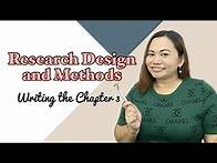 Video thumbnail for WRITING THE CHAPTER 3|| Research Methodology (Research Design and Method)
