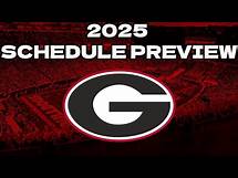 Video thumbnail for Georgia Football 2025 Schedule Preview & Early Projected Record
