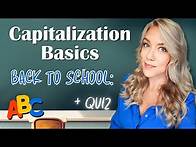 Video thumbnail for Basic Capitalization Rules in English for Back to School Review 📚 (+ Quiz)