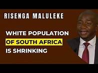Video thumbnail for The White Population Of South Africa Is Shrinking | Risenga Maluleke Reveals Latest Census Figures
