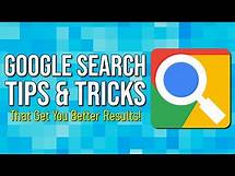 Video thumbnail for Google Search Tips & Tricks That Get You Better Results!