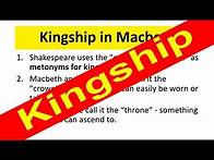 Video thumbnail for Kingship in Macbeth Revision Cards