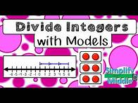 Video thumbnail for Dividing Integers with Models