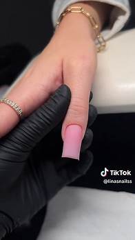 Video thumbnail for Creative White French Tip Acrylic Nail Designs