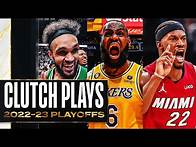 Video thumbnail for The BEST Clutch Plays of the 2023 NBA Playoffs!