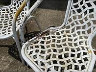 Video thumbnail for How to Restore Rusty Outdoor Furniture || Making a Super Easy Cushion Cover