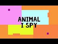 Video thumbnail for Animal I Spy Animals with Spines