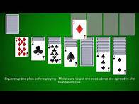 Video thumbnail for How To Play Klondike Solitaire