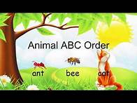 Video thumbnail for Animal ABC Order: I Can Put Words In ABC Order.