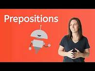 Video thumbnail for Prepositions