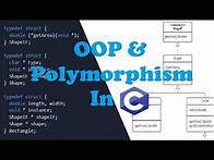 Video thumbnail for Object oriented programming and polymorphism in C
