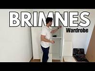 Video thumbnail for IKEA BRIMNES WARDROBE ASSEMBLING 3 DOORS