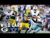 Video thumbnail for Green Bay Packers vs. Dallas Cowboys Game Highlights | NFL 2023 Super Wild Card Weekend