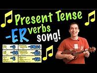Video thumbnail for Present Tense -ER Verbs Made Easy with a Song in Spanish!