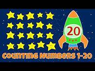 Video thumbnail for Counting Numbers | Numbers 1-20 Lesson for Children