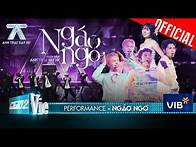 Video thumbnail for NGÁO NGƠ - HIEUTHUHAI, Atus, Jsol, Erik cùng Orange bùng nổ visual | Anh Trai Say Hi [Performance]