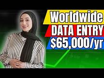 Video thumbnail for 12 Data Entry Remote Jobs Hiring WORLDWIDE (No Phone, Flexible Hours) Work From Home Jobs 2025