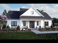 Video thumbnail for MODERN FARMHOUSE HOUSE PLAN 7174-00011 WITH INTERIOR