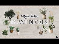 Video thumbnail for realistic plants decal codes bloxburg | ROBLOX