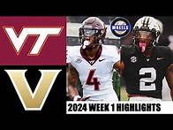 Video thumbnail for Vanderbilt v Virginia Tech (AMAZING GAME!) | Full Game Highlights | 2024 College Football Highlights