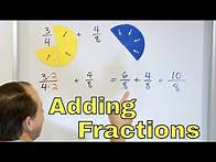 Video thumbnail for Adding Fractions & Mixed Numbers - [7-1-13]