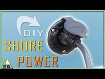 Video thumbnail for 15 amp Shore Power Plug Install | Camper Van Build