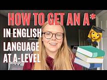 Video thumbnail for HOW TO GET AN A* IN ENGLISH LANGUAGE A LEVEL | ENGLISH LANGUAGE TIPS AND TRICKS