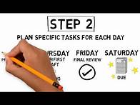 Video thumbnail for Time Management and SMART Goals