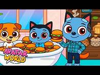 Video thumbnail for BLUEY in Avatar World | Too Many Burgers! 🍔 #avatarworld #funanimations