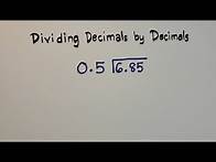 Video thumbnail for Dividing Decimals by Decimals - Basic Math Review @MathTeacherGon