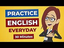 Video thumbnail for Everyday English Conversation Practice | 30 Minutes English Listening